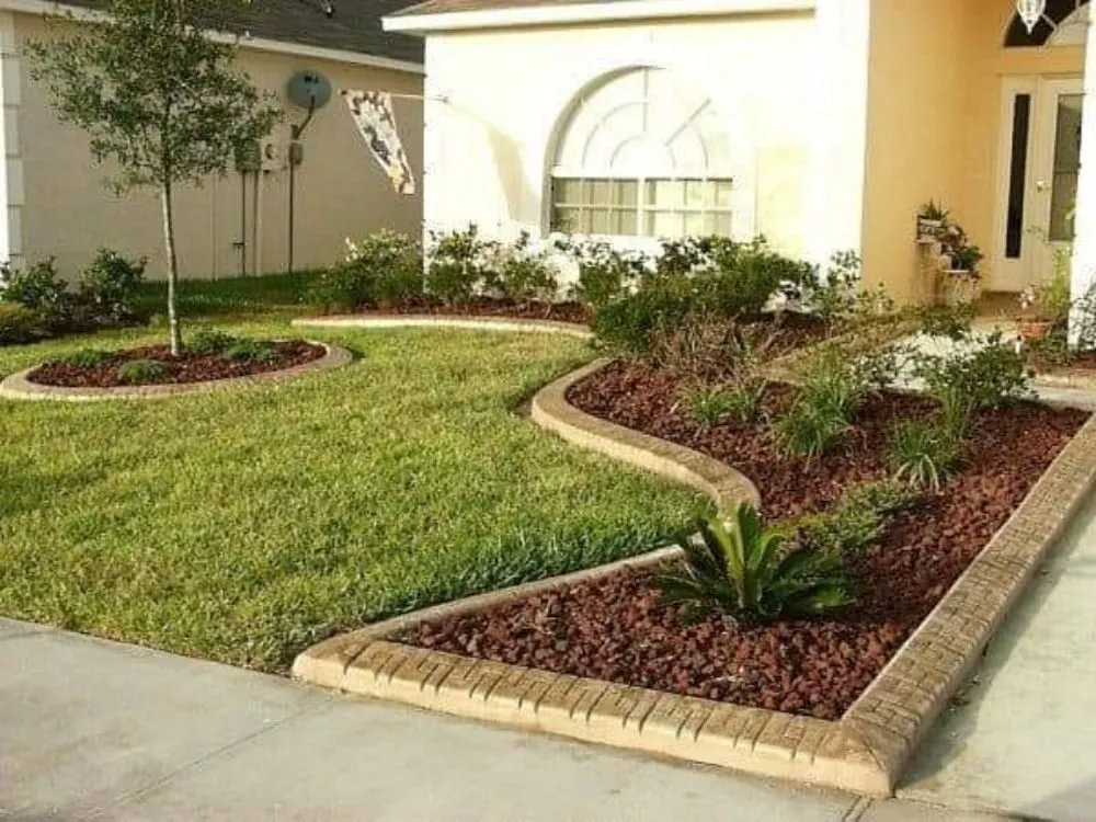 Professional lawn mowing service for residential properties across Dickinson, TX - Eber's landscape and Tree Service