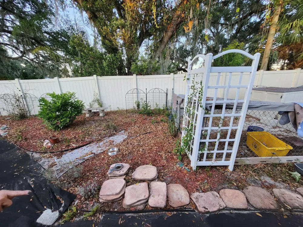 Top-rated garden landscaping for beautiful yards in Lakeland, FL by EBP Landscaping