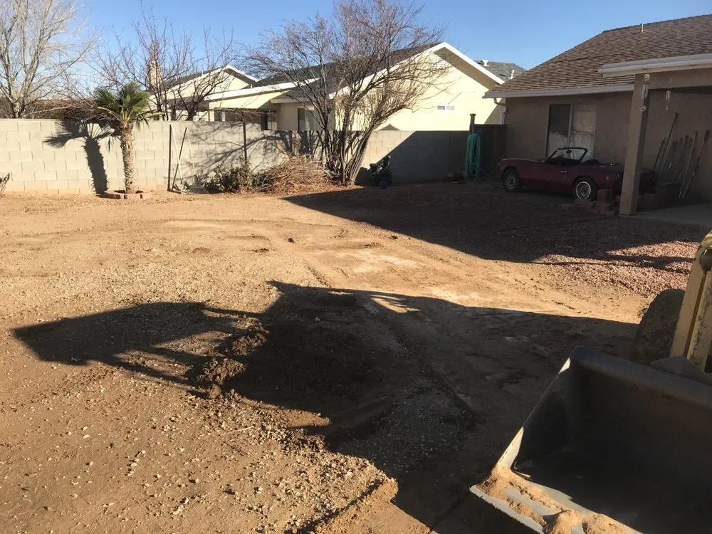 Affordable yard cleanup service for residential properties across Kingman, AZ - EBS Landscapes