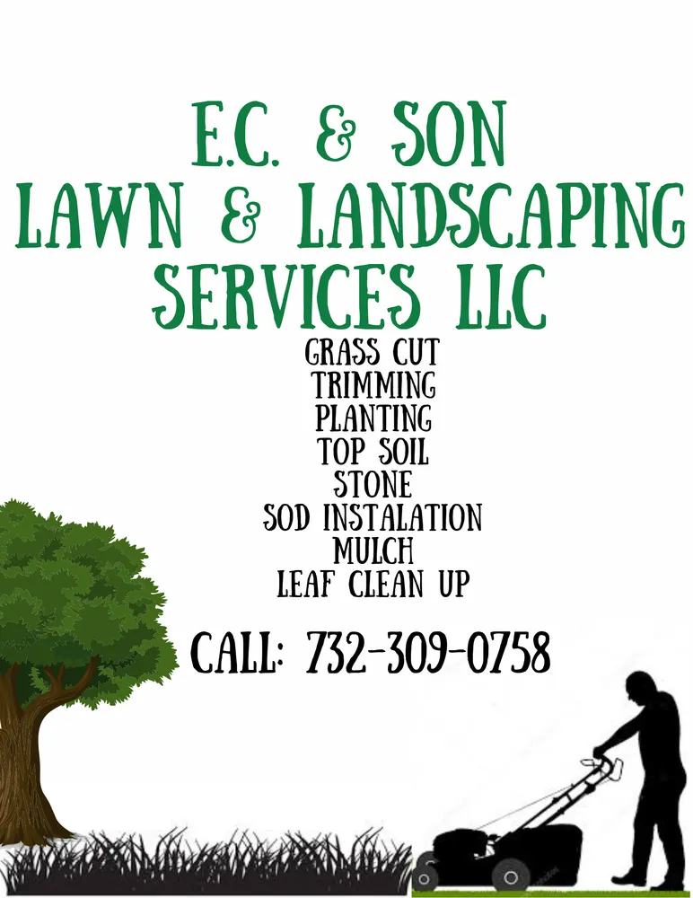 Top-rated lawn mowing service with custom design in Lakewood, NJ by Ec & Son