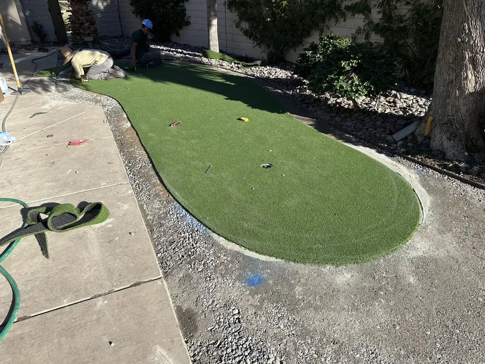 Professional garden landscaping in National City, CA by E.C. Artificial Turf