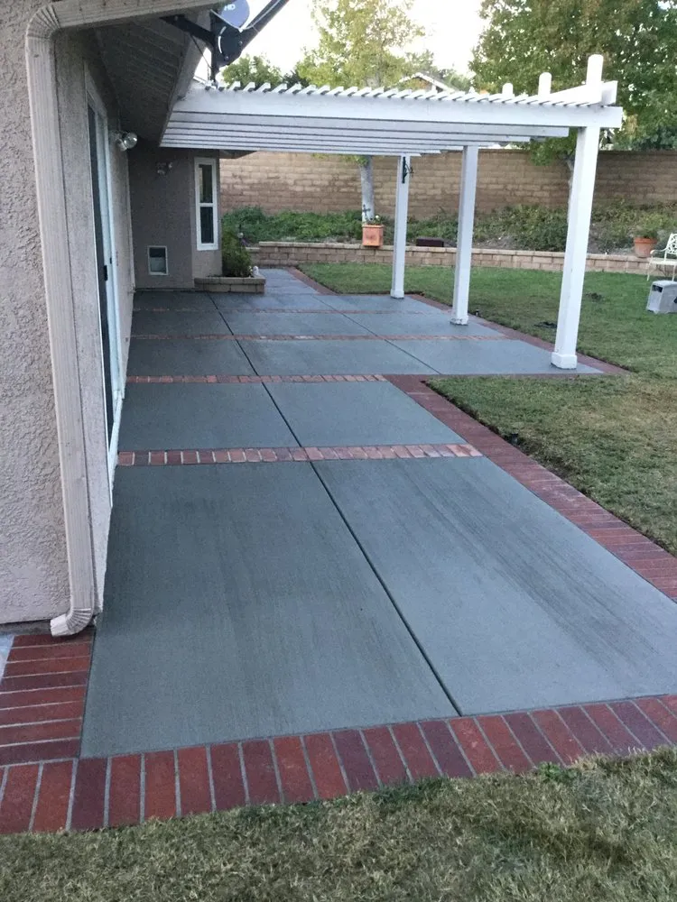 Local landscape installation with custom design in Costa Mesa, CA by EC Concrete Solutions