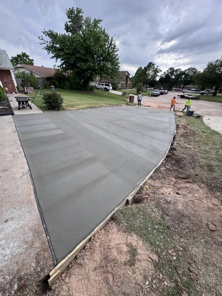 Custom outdoor landscaping near you in Oklahoma City, OK by Ec Landscape And Welding