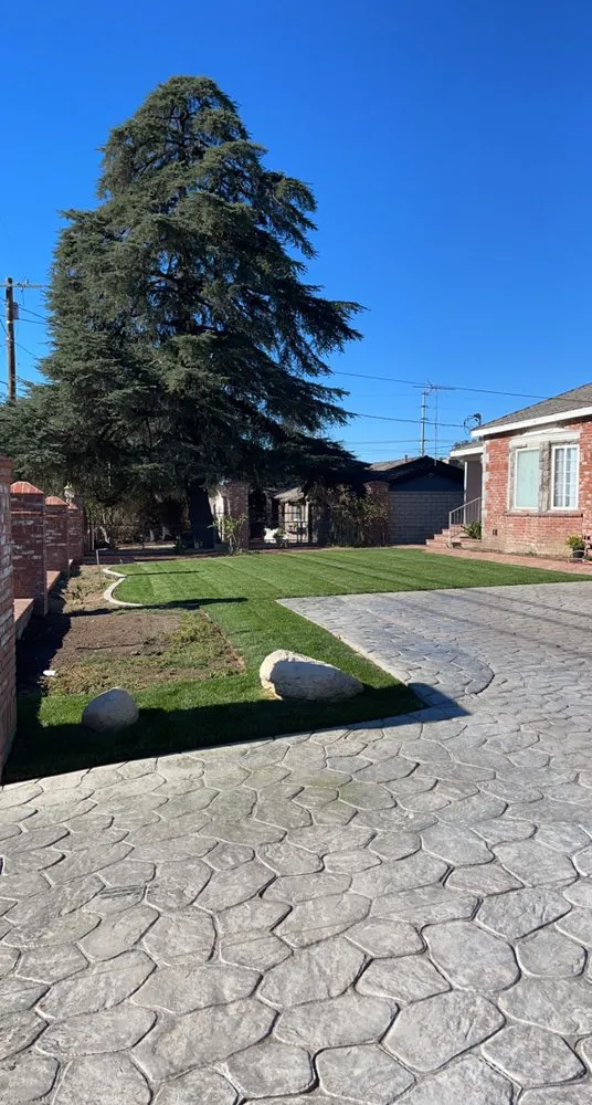 Custom landscape installation for residential properties in San Fernando, CA by EC Landscape