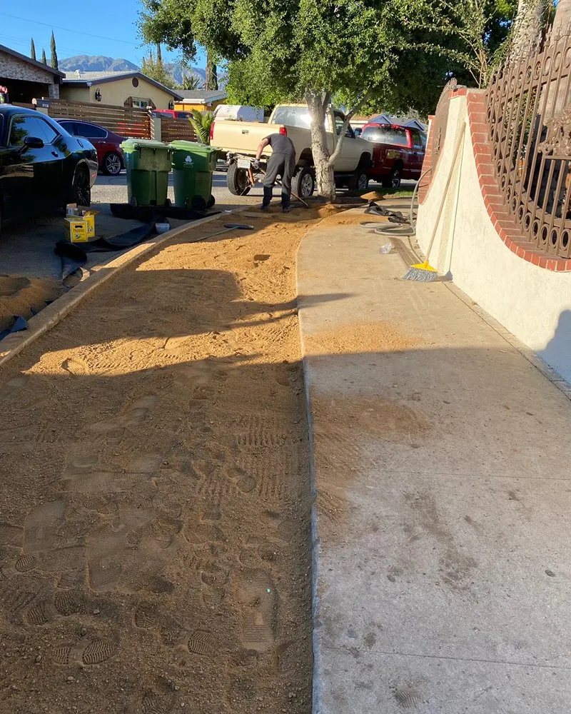 Custom residential landscaping in San Fernando, CA by EC Landscape