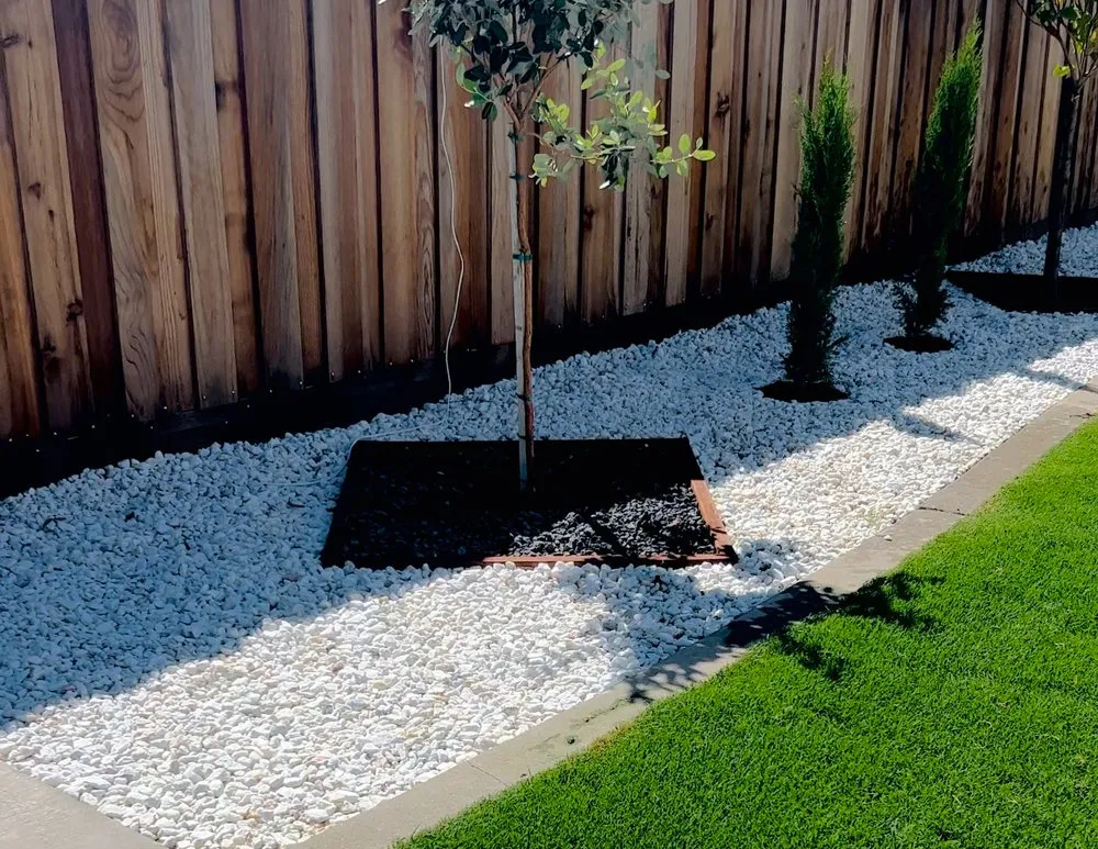 Professional outdoor landscaping for homes in Fresno, CA by E.C Landscaping
