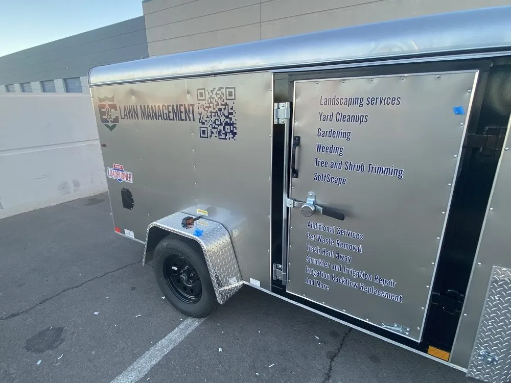 Top-rated garden landscaping for residential properties in Las Vegas, NV by E&C Lawn Management