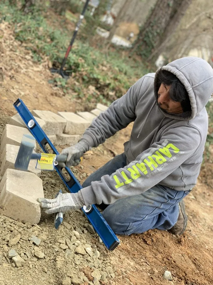 Local garden landscaping for beautiful yards across Fuquay Varina, NC - EC Lawn Service