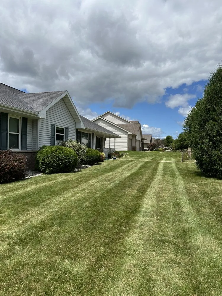 Local lawn mowing service for beautiful yards in Bellevue, WI by EC Lawn Services