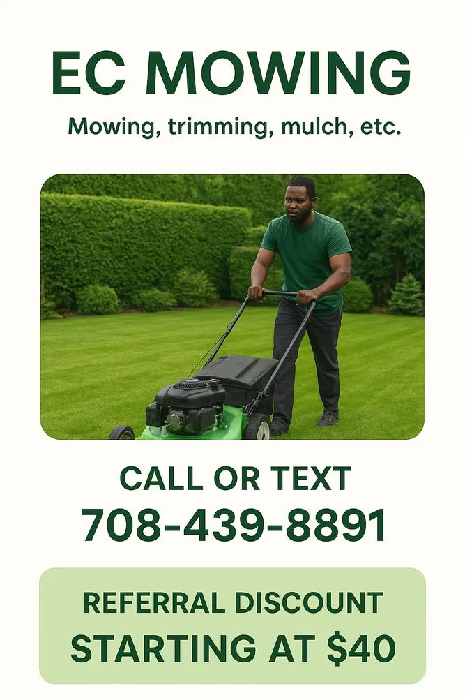 Affordable outdoor landscaping for outdoor upgrades in Joliet, IL by EC Mowing
