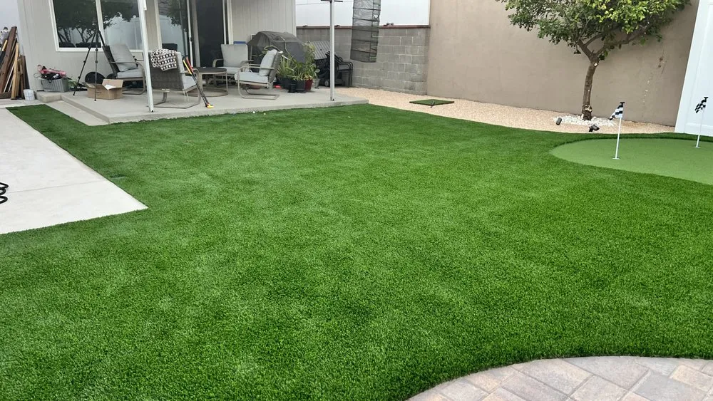 Expert garden landscaping with custom design in Thousand Oaks, CA by EC Turf & Pavers and Landscaping