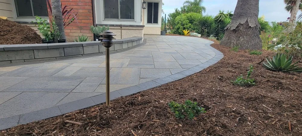 Professional landscape installation with custom design across Oceanside, CA - Eccentric Landscape Designs
