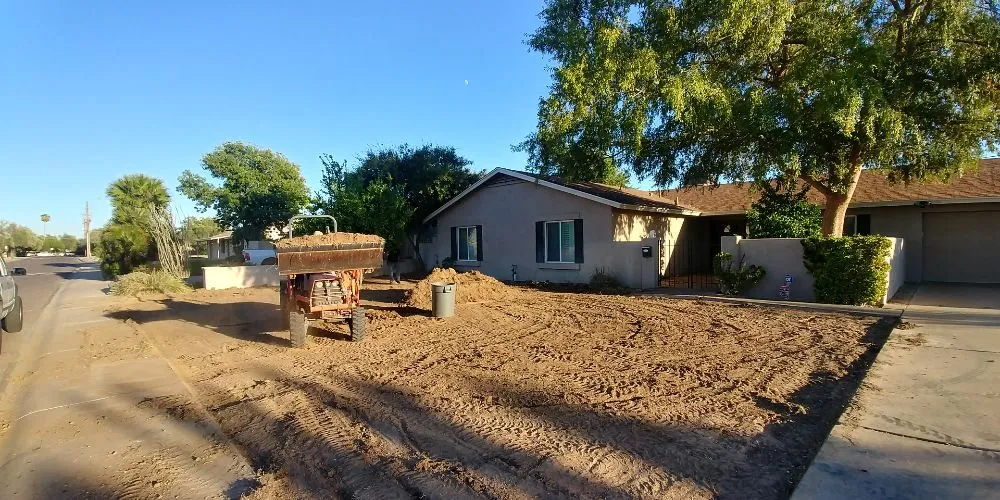 Local yard cleanup service with custom design across Phoenix, AZ - Echo Mountain Landscaping