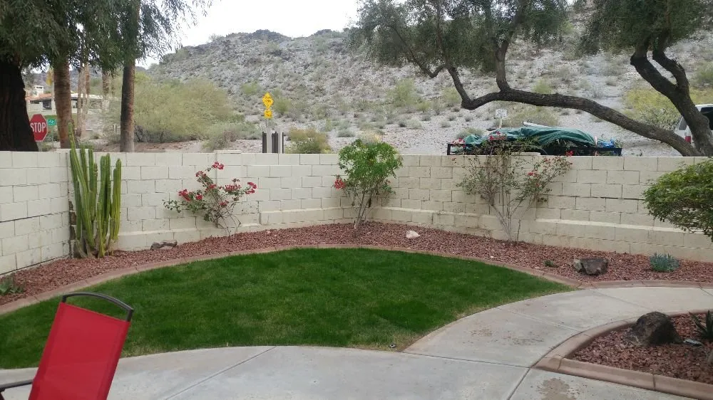 Trusted landscape installation with custom design in Phoenix, AZ by Echo Mountain Landscaping