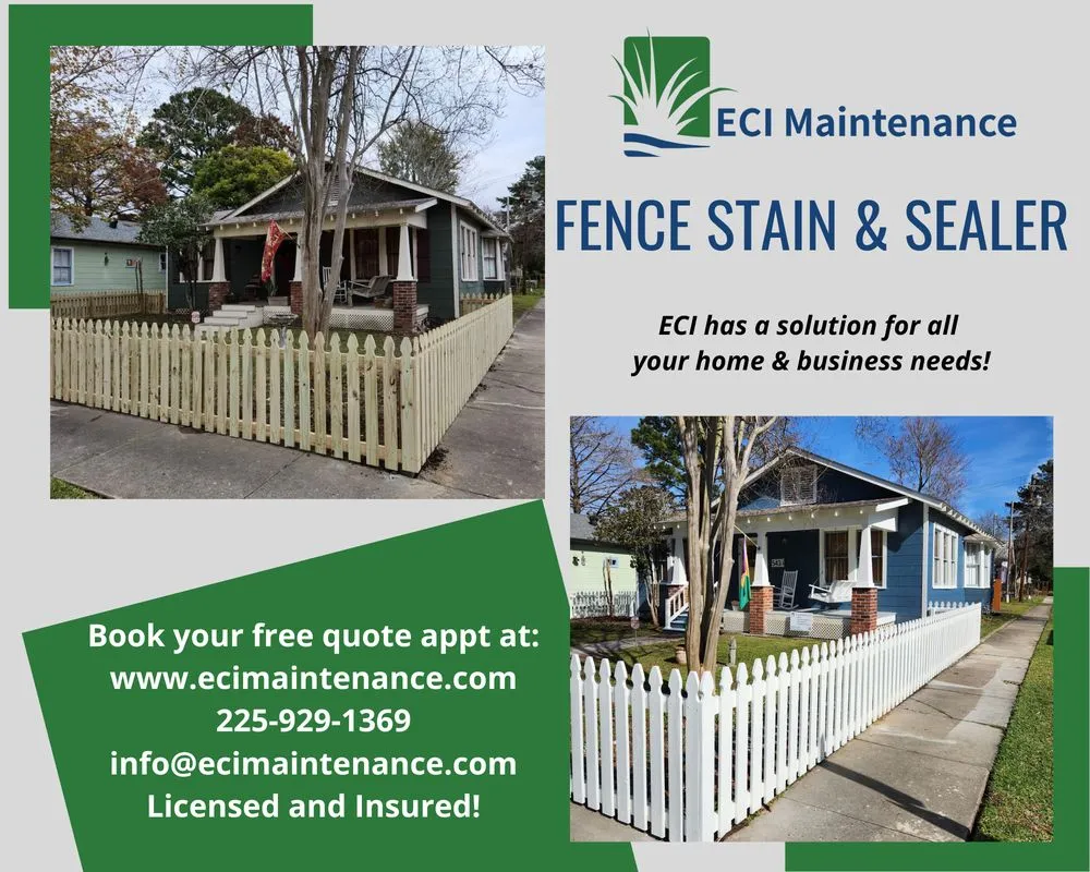 Trusted yard cleanup service in Baton Rouge, LA - ECI Maintenance