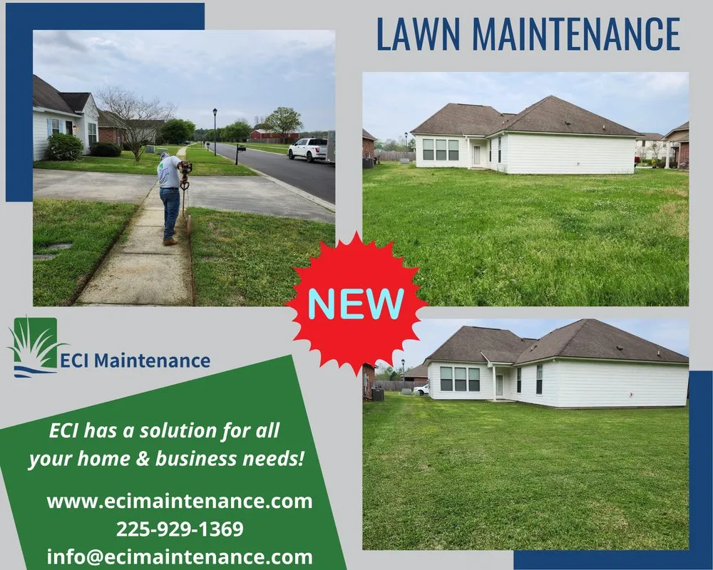 Professional landscape design in Baton Rouge, LA - ECI Maintenance