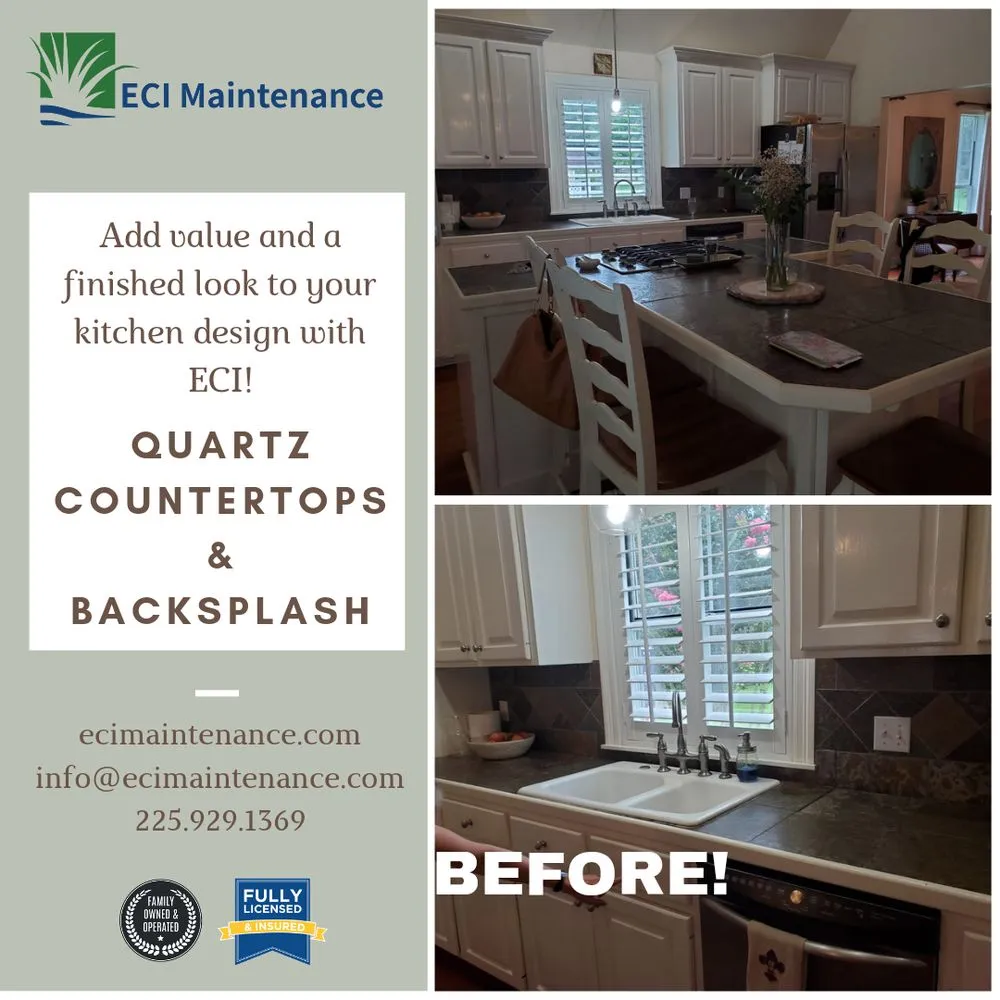 Top-rated yard cleanup service for homes across Baton Rouge, LA - ECI Maintenance