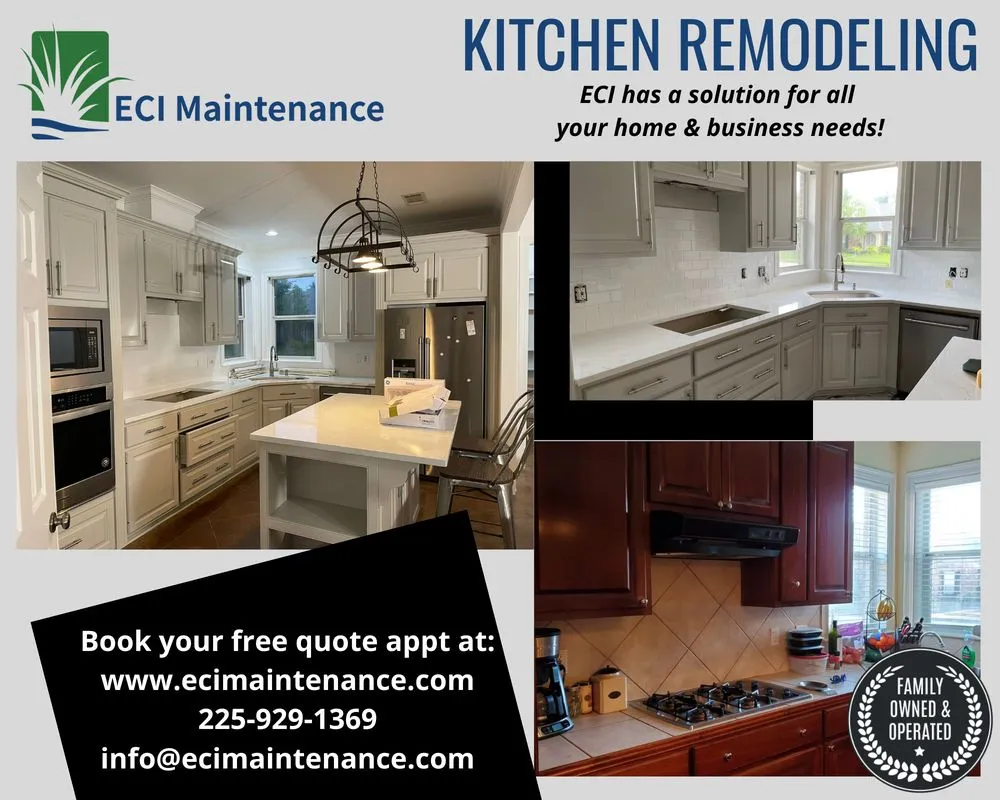 Top-rated lawn mowing service for beautiful yards in Baton Rouge, LA by ECI Maintenance