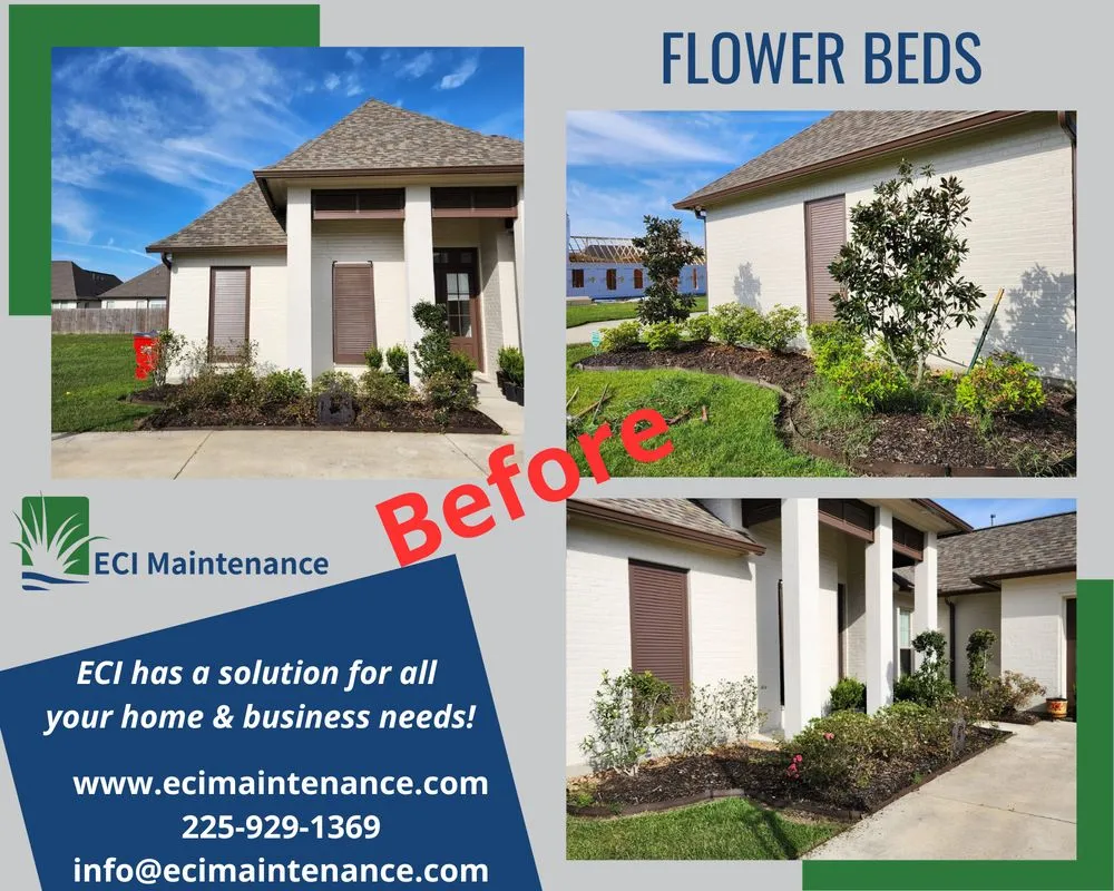 Reliable lawn mowing service for outdoor upgrades across Baton Rouge, LA - ECI Maintenance