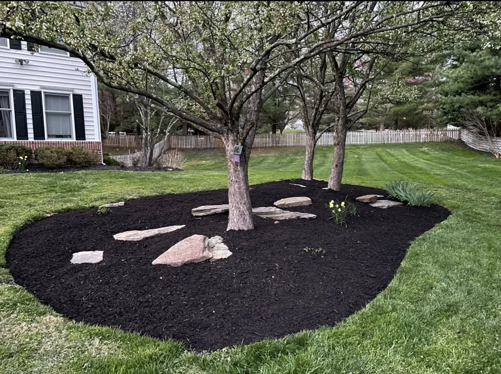 Custom landscape installation for residential properties in Reisterstown, MD by ECL Landscaping Service