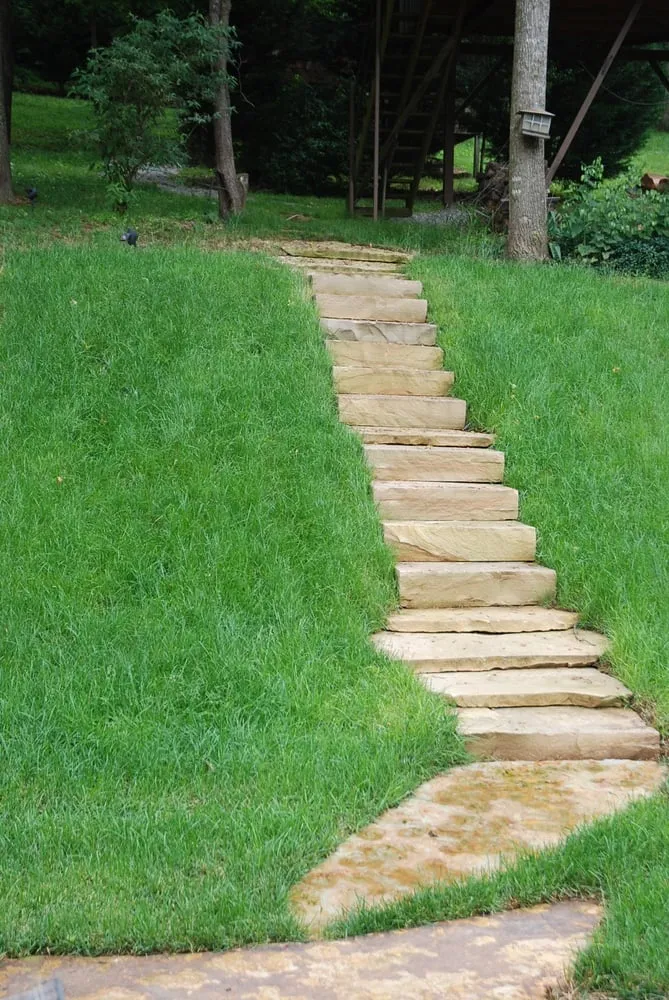 Custom residential landscaping in Andersonville, TN by Eclipse Land Management