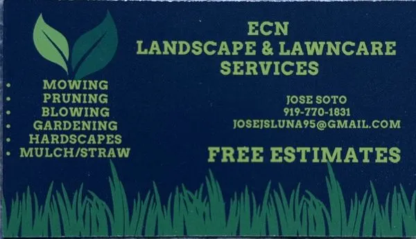ECN Landscape & Lawncare Services Logo