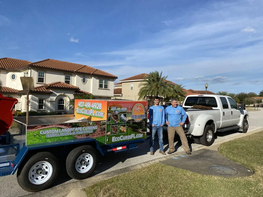 Reliable outdoor landscaping for residential properties across Orlando, FL - Eco Curbs