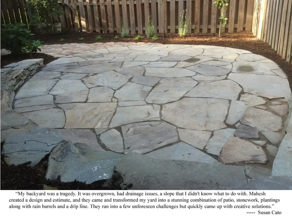 Custom residential landscaping experts serving Woodbridge, VA - Eco-Friendly Lawn and Landscaping