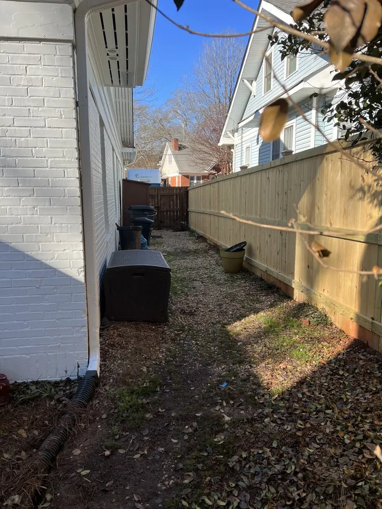 Professional landscape installation in Decatur, GA by Eco Gardens