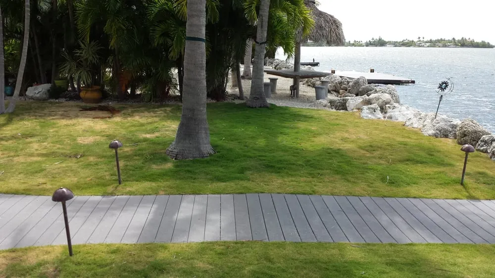 Custom yard cleanup service with custom design across Ramrod Key, FL - Eco Green Garden Center