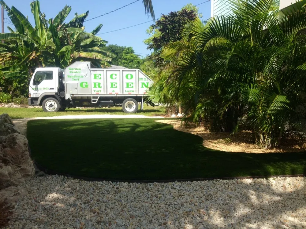 Professional garden landscaping in Ramrod Key, FL by Eco Green Garden Center
