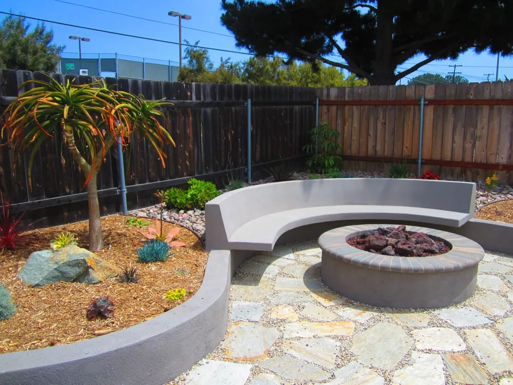 Professional garden landscaping for residential properties in Vista, CA by Eco-Greenscape