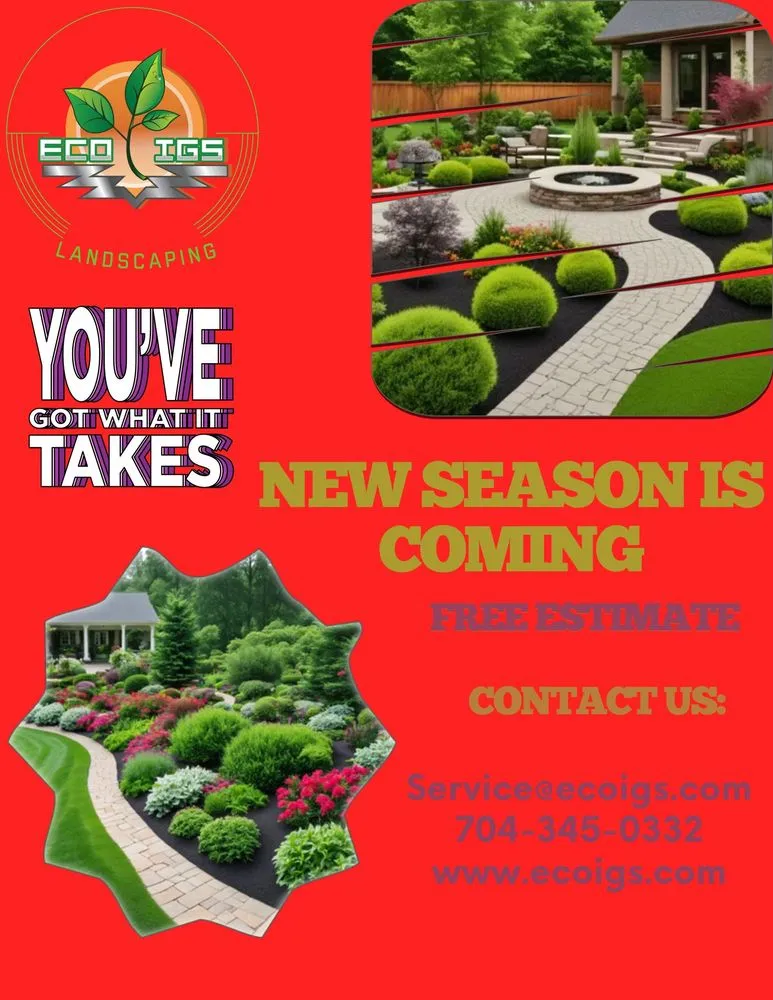 Reliable outdoor landscaping in Mooresville, NC by Eco Igs