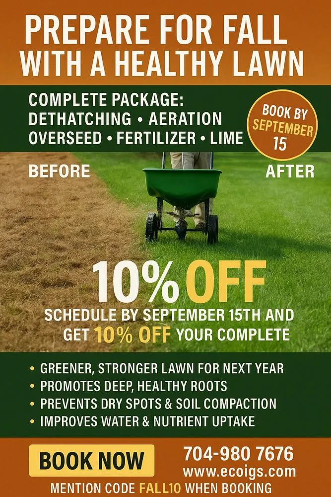 Reliable residential landscaping experts serving Mooresville, NC - Eco Igs