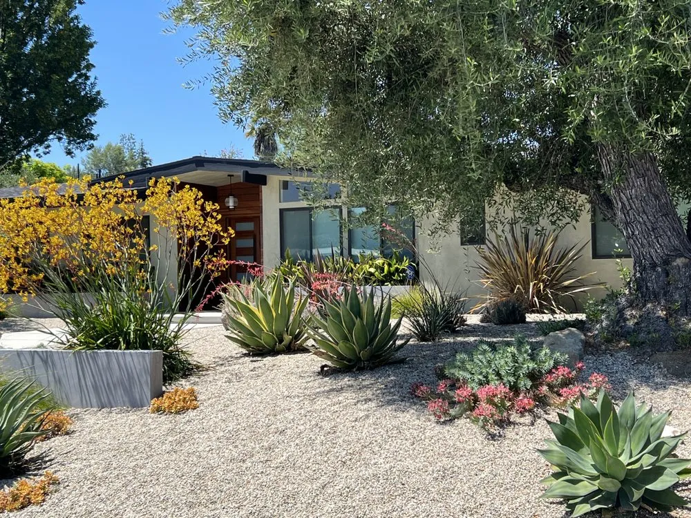 Top-rated lawn mowing service for year-round maintenance in Studio City, CA by Eco Landscape Design and Build