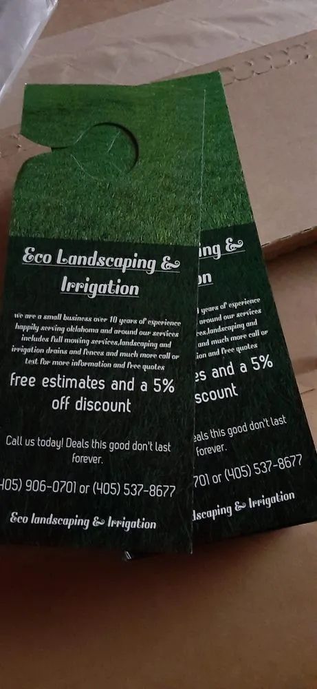 Reliable residential landscaping in Oklahoma City, OK by Eco landscaping & Irrigation