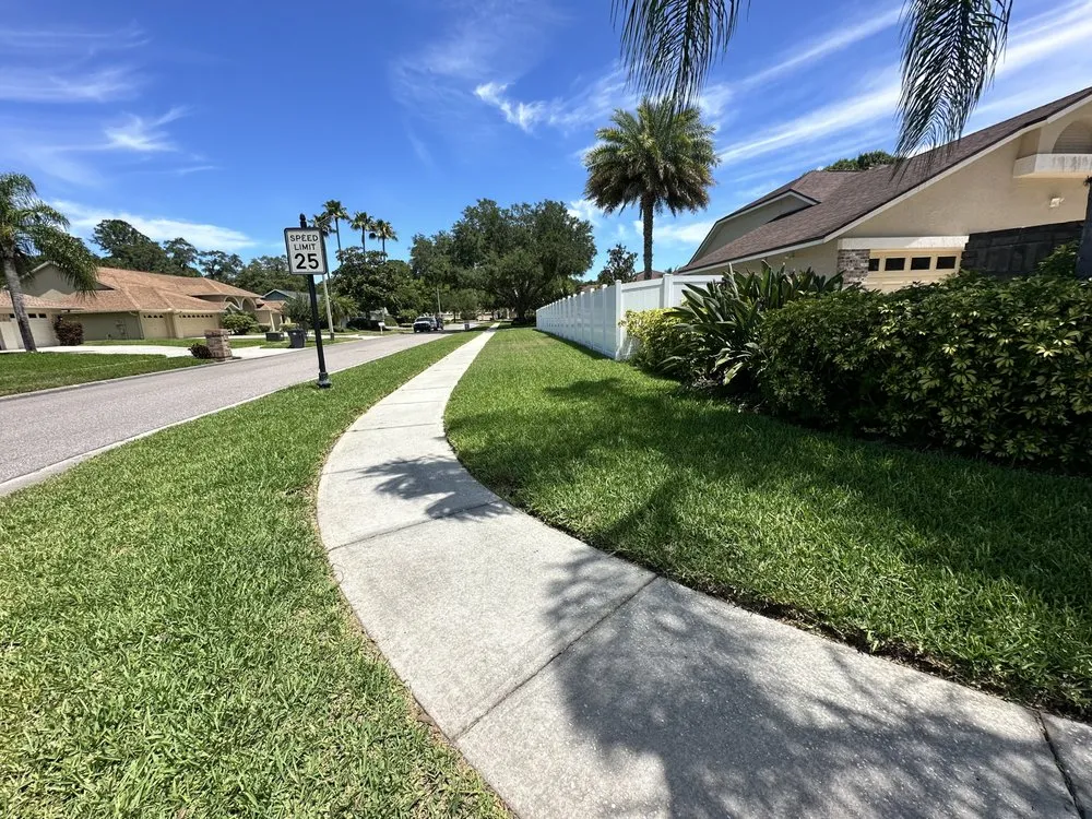 Professional garden landscaping for residential properties across Tampa, FL - Eco Lawn of Tampa