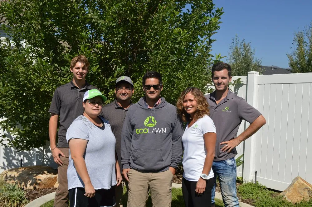 Custom outdoor landscaping in Salt Lake City, UT by Eco Lawn