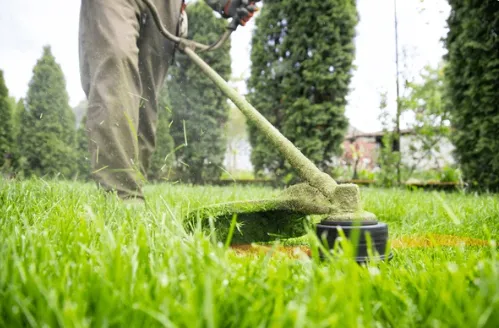 Custom lawn mowing service for residential properties in Baton Rouge, LA by Eco Lawns