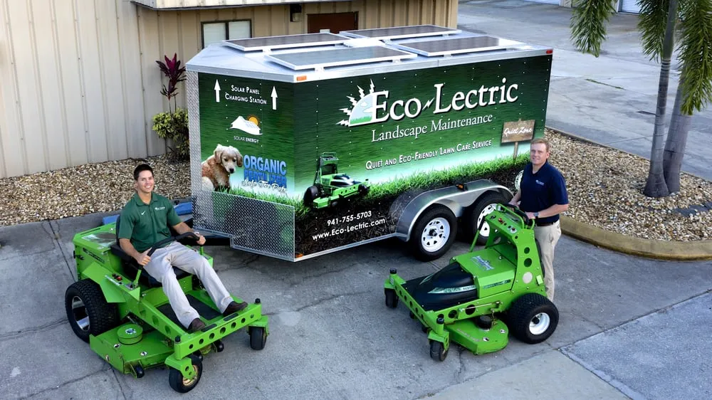 Custom residential landscaping experts serving Sarasota, FL - Eco-Lectric Landscape Maintenance