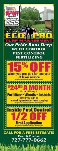 Trusted outdoor landscaping for year-round maintenance across New Port Richey, FL - Eco Pro Turf Management