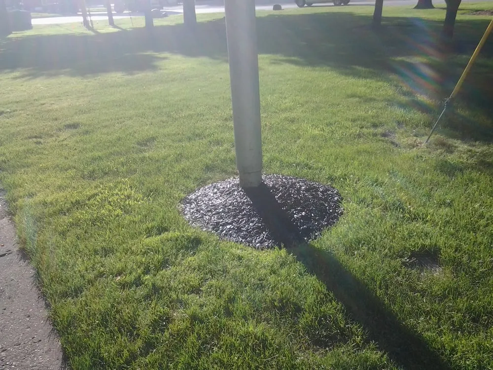 Trusted landscape design in Mebane, NC by Eco-Smart Rubber Mulch Systems