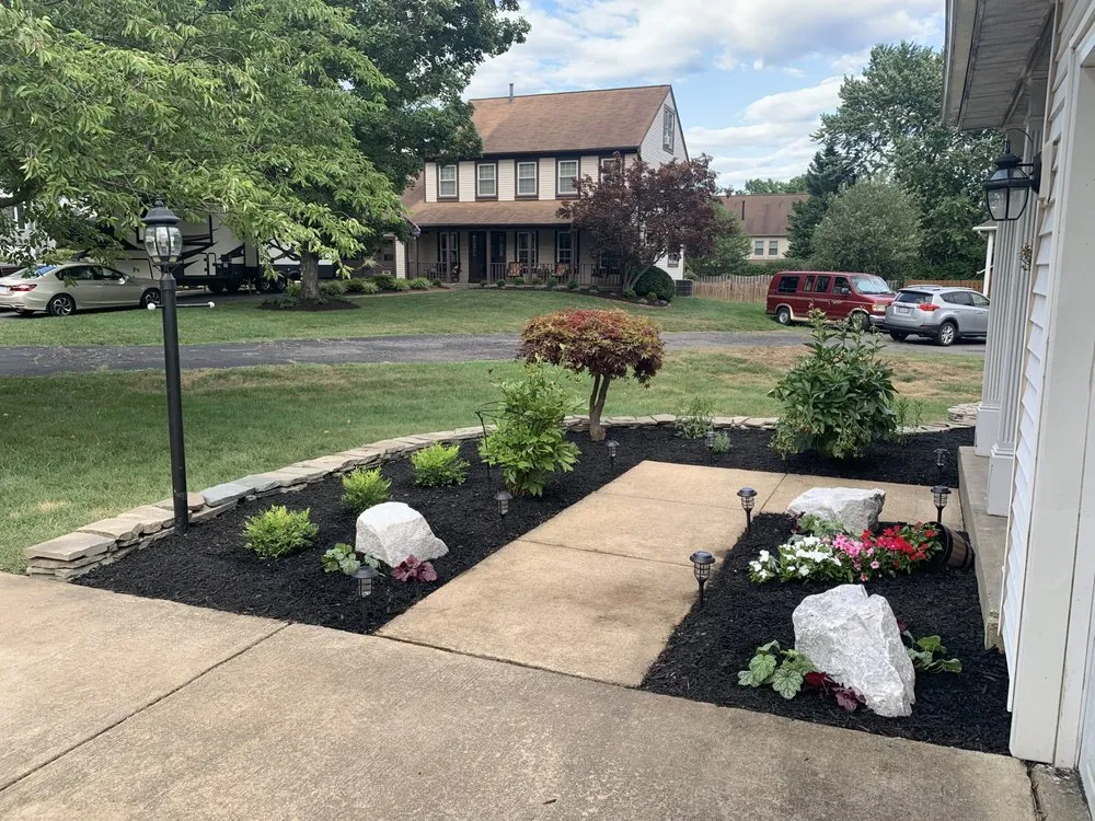 Professional landscape installation in Springfield, VA - Ecoart Studios