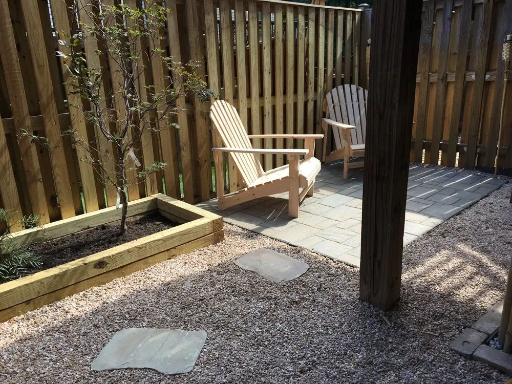 Custom residential landscaping in Springfield, VA - Ecoart Studios