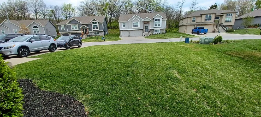 Professional lawn care service for year-round maintenance across Shawnee, KS - EcoFocus Lighting and Landscape