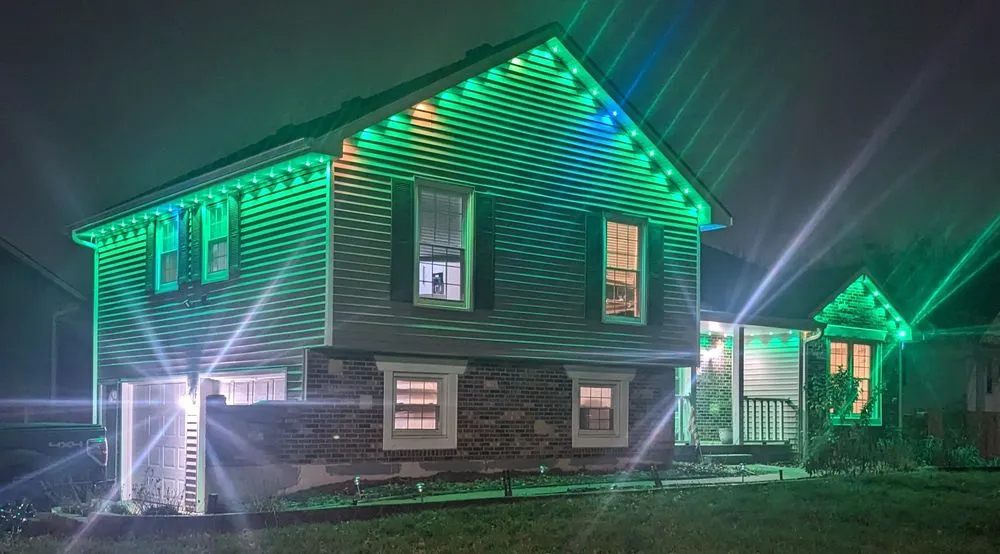 Affordable landscape installation in Shawnee, KS by EcoFocus Lighting and Landscape