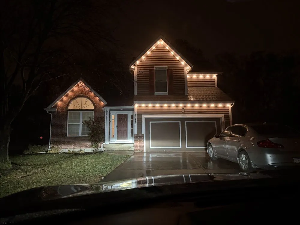 Custom landscape installation in Shawnee, KS - EcoFocus Lighting and Landscape