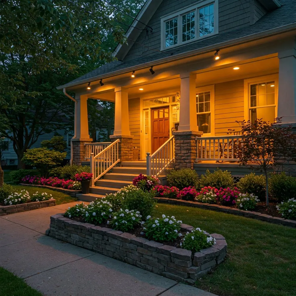 Local landscaping services for homes across Shawnee, KS - EcoFocus Lighting and Landscape