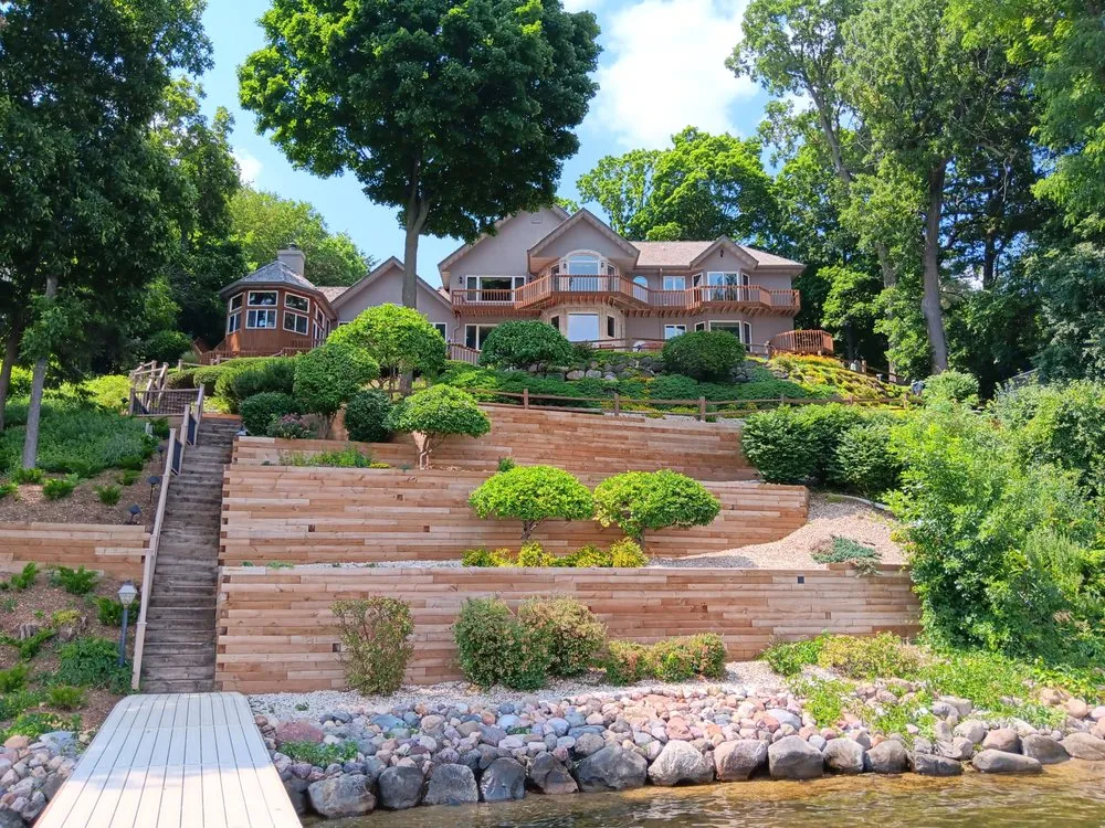 Custom landscape design in Madison, WI - Ecogarden