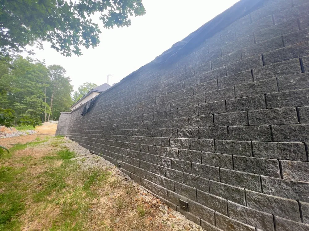 Custom landscape installation in Springdale, AR - Ecograss Landscaping